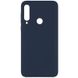 Чохол Silicone Cover Full without Logo (A) для Huawei Y6p, Синий / Midnight Blue