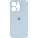 Чехол Silicone Case Full Camera Protective (AA) для Apple iPhone 13 Pro Max (6.7") Голубой / Sweet Blue