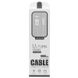 Дата кабель USAMS US-SJ097 USB to Lightning (1m), Black