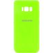 Чохол Silicone Cover My Color Full Protective (A) для Samsung G955 Galaxy S8 Plus, Салатовый / Neon Green