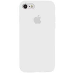 Чехол Silicone Case Full Protective (AA) для Apple iPhone 7 / 8 / SE (2020) (4.7") Белый / White