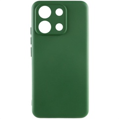 Чехол Silicone Cover Lakshmi Full Camera (A) для Xiaomi Poco X6 Pro Зеленый / Dark green