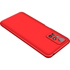 Пластиковая накладка GKK LikGus 360 градусов (opp) для Xiaomi Redmi 10 Красный