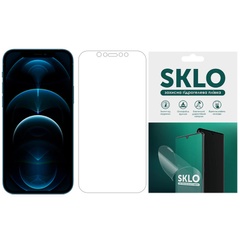 Защитная гидрогелевая пленка SKLO (экран) для Apple iPhone 13 mini (5.4") Матовый