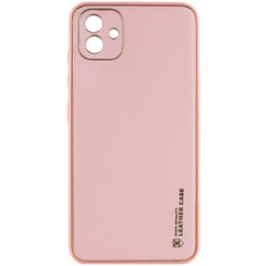 Шкіряний чохол Xshield для Samsung Galaxy A05, Рожевий / Pink