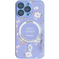 TPU+PC чехол Secret Garden with MagSafe для Apple iPhone 13 Pro Max (6.7") Lilac