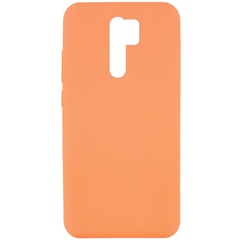 Чехол Silicone Cover Full without Logo (A) для Xiaomi Redmi 9 Оранжевый / Papaya