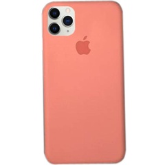 Чохол Silicone Case Full Protective (AA) для Apple iPhone 11 Pro Max (6.5"), Розовый / Flamingo