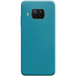 Силиконовый чехол Candy для Xiaomi Mi 10T Lite / Redmi Note 9 Pro 5G Синий / Powder Blue