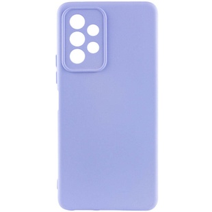 Чехол Silicone Cover Lakshmi Full Camera (AA) для Samsung Galaxy A32 5G / M32 5G Сиреневый / Dasheen