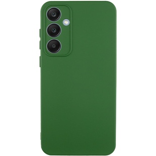 Чехол Silicone Cover Lakshmi Full Camera (AA) для Samsung Galaxy S25+ Зеленый / Dark green