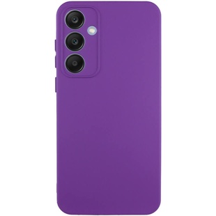 Чехол Silicone Cover Lakshmi Full Camera (A) для Samsung Galaxy A35 Фиолетовый / Purple