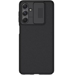 Карбоновая накладка Nillkin Camshield (шторка на камеру) для Samsung Galaxy M54 5G Черный / Black