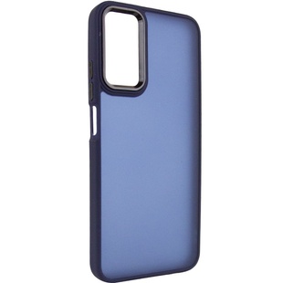 Чехол TPU+PC Lyon Frosted для Motorola Moto G54 Navy Blue