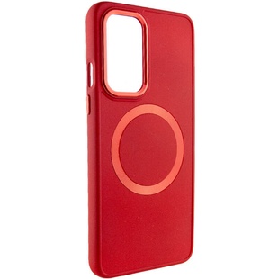 TPU чехол Bonbon Metal Style with MagSafe для OnePlus 9 Pro Красный / Red