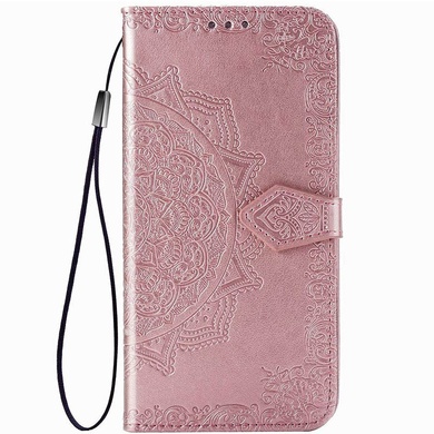 Кожаный чехол (книжка) Art Case с визитницей для Xiaomi Redmi 9 Розовый