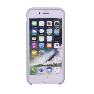 Чехол Silicone case (AAA) для Apple iPhone 7 / 8 (4.7") Белый / White