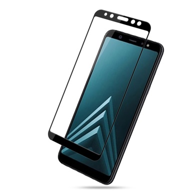 Защитное стекло Mocolo (full glue)  для Samsung Galaxy A6 (2018), Черный