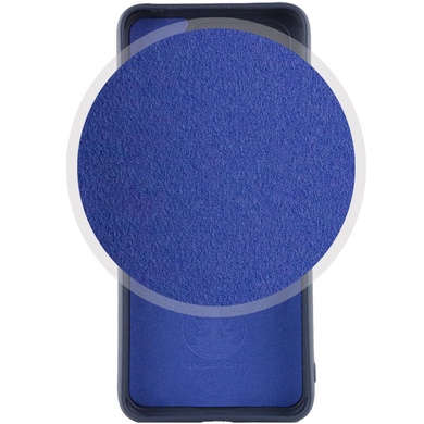 Чехол Silicone Cover Lakshmi Full Camera (A) для Xiaomi Poco X6 Синий / Midnight Blue