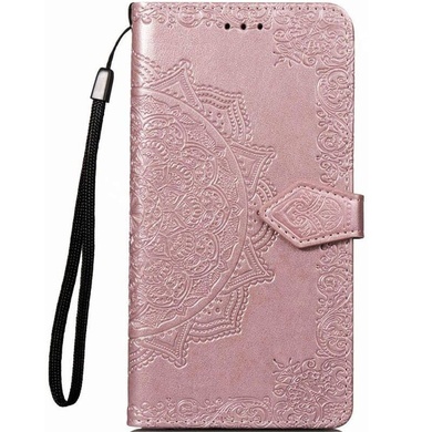 Шкіряний чохол (книжка) Art Case з візитницею для Samsung J600F Galaxy J6 (2018), Розовый