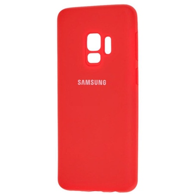 Чохол Silicone Cover Full Protective (AA) для Samsung Galaxy S9, Червоний / Red