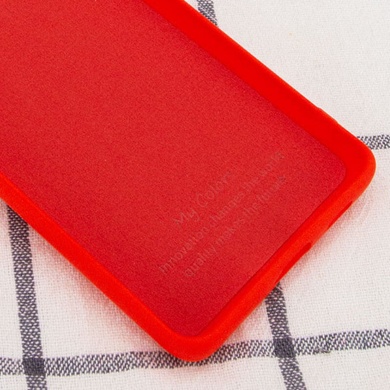 Чехол Silicone Cover Full without Logo (A) для Huawei P Smart (2020) Красный / Red