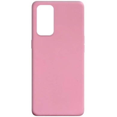 Силіконовий чохол Candy для Oppo Reno 5 4G, Розовый