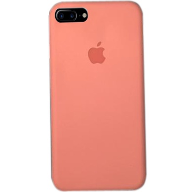 Чехол Silicone Case Full Protective (AA) для Apple iPhone 7 plus / 8 plus (5.5") Розовый / Flamingo
