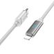 Дата кабель Hoco U127 Power Type-C to Lightning (1.2m), Silver / Gray