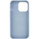 TPU чехол Bonbon Metal Style для Apple iPhone 13 Pro Max (6.7") Голубой / Mist blue