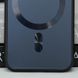 Чехол TPU+Glass Sapphire Midnight with MagSafe для Apple iPhone 12 (6.1") Черный / Black