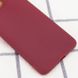 Силиконовый чехол Candy для Oppo A74 4G / F19 Бордовый