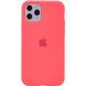 Чехол Silicone Case Full Protective (AA) для Apple iPhone 11 Pro Max (6.5") Розовый / Flamingo
