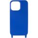 Чехол TPU two straps California для Apple iPhone 11 Pro (5.8") Синий / Iris