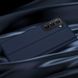 Чехол-книжка Dux Ducis с карманом для визиток для Samsung Galaxy S21+ Синий