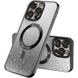 TPU чохол Delight case with MagSafe із захисними лінзами на камеру для Apple iPhone 15 Plus (6.7"), Чорний / Black