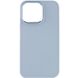TPU чехол Bonbon Metal Style для Apple iPhone 13 Pro Max (6.7") Голубой / Mist blue