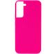 Чохол Silicone Cover Lakshmi (AAA) для Samsung Galaxy S22, Розовый / Barbie pink