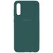 Чохол Silicone Cover Full Protective (AA) для Samsung Galaxy A50 (A505F) / A50s / A30s, Зелений / Pine green