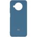 Чехол Silicone Cover My Color Full Protective (A) для Xiaomi Mi 10T Lite / Redmi Note 9 Pro 5G Синий / Navy blue