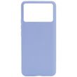 Силіконовий чохол Candy для Xiaomi Poco X4 Pro 5G, Голубой / Lilac Blue