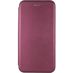 Шкіряний чохол (книжка) Classy для Samsung Galaxy M51, Бордовый