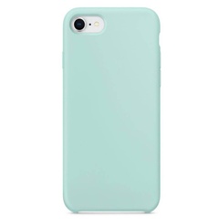 Чехол Silicone Case without Logo (AA) для Apple iPhone 7 / 8 (4.7"), Голубой / Marine Green