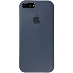 Чехол Silicone Case Full Protective (AA) для Apple iPhone 7 plus / 8 plus (5.5") Серый / Dark Grey