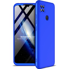 Пластикова накладка GKK LikGus 360 градусів (opp) для Xiaomi Redmi 10C, Синий