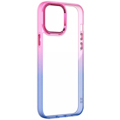 Чехол TPU+PC Fresh sip series для Apple iPhone 11 Pro Max (6.5") Розовый / Синий
