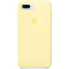 Чехол Silicone Case (AA) для Apple iPhone 7 plus / 8 plus (5.5") Желтый / Mellow Yellow