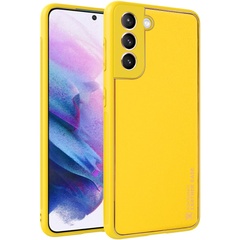 Шкіряний чохол Xshield для Samsung Galaxy S23 FE, Желтый / Yellow