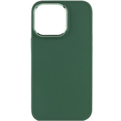 TPU чехол Bonbon Metal Style для Apple iPhone 13 Pro Max (6.7") Зеленый / Army green