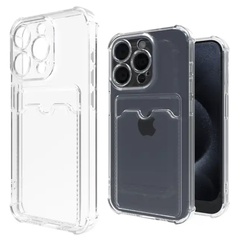 TPU+PC чехол Pocket Case для Apple iPhone 12 Pro (6.1") Clear